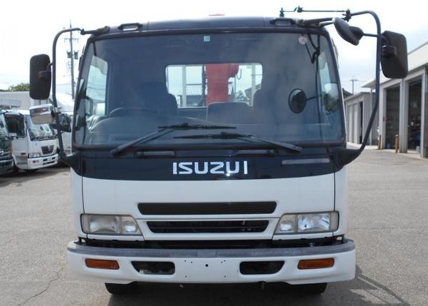 2004 ISUZU Forward Cargo Crane Truck